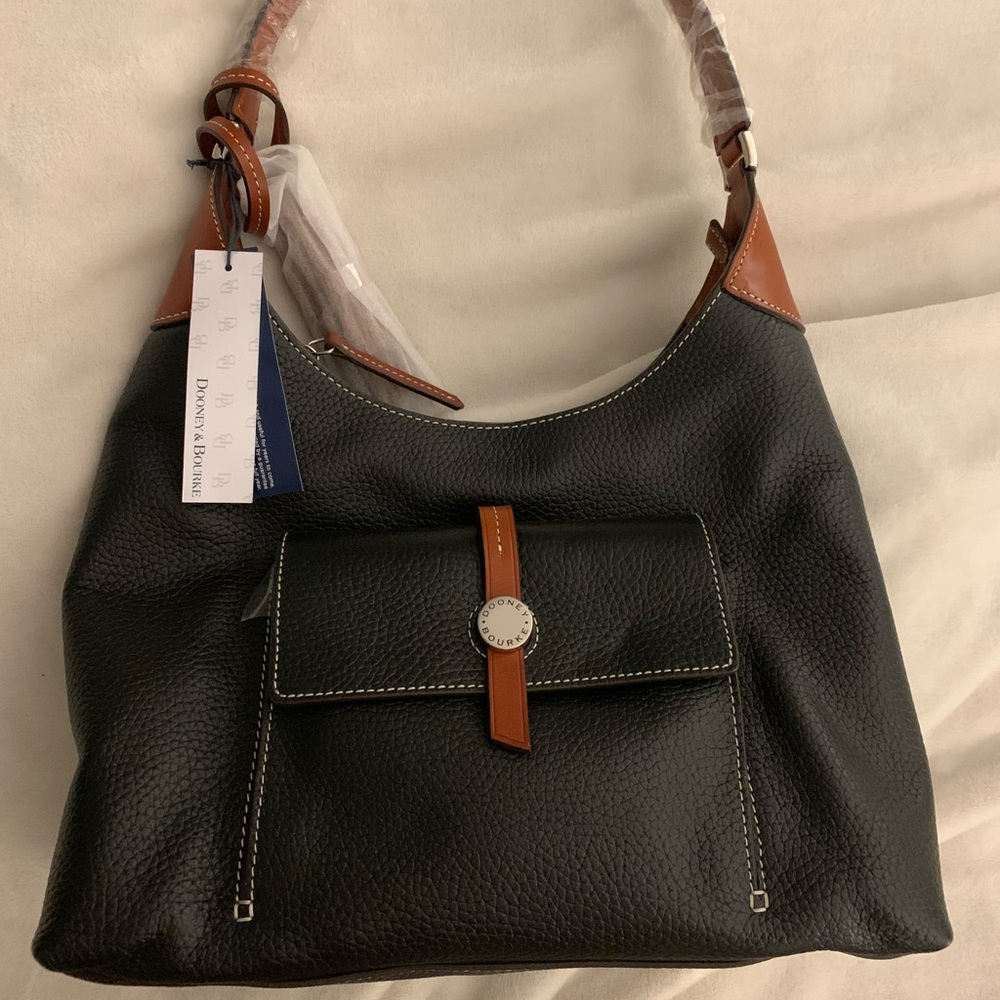 NWT Dooney and Bourke pebble leather hobo
